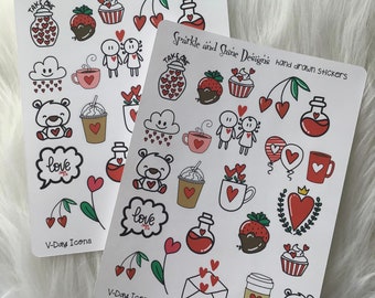 Valentine's Day Icon Stickers