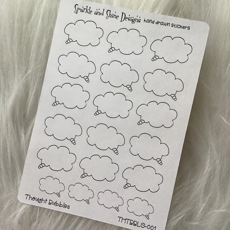 Thought Bubble - Etsy