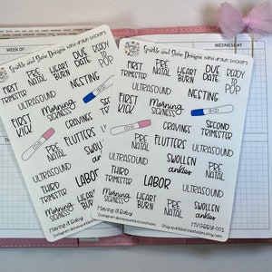 Having A Baby Planner Stickers