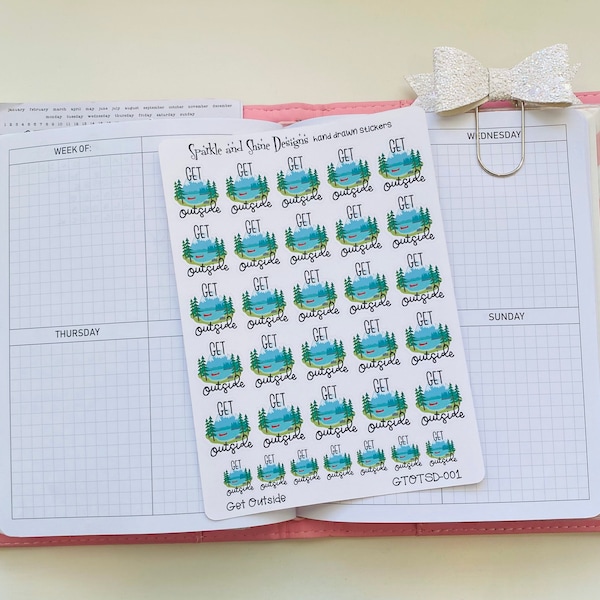 Get Outside Planner Stickers
