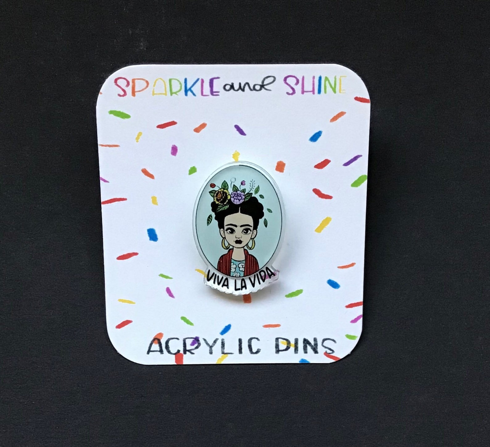 Acrylic Pins Etsy