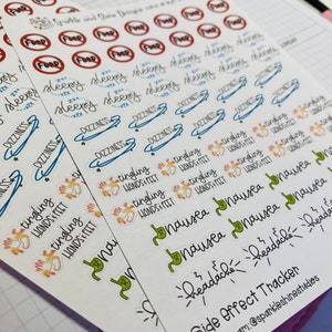 Chemo Appointment Planner Stickers (chemotherapy, Immunotherapy ...