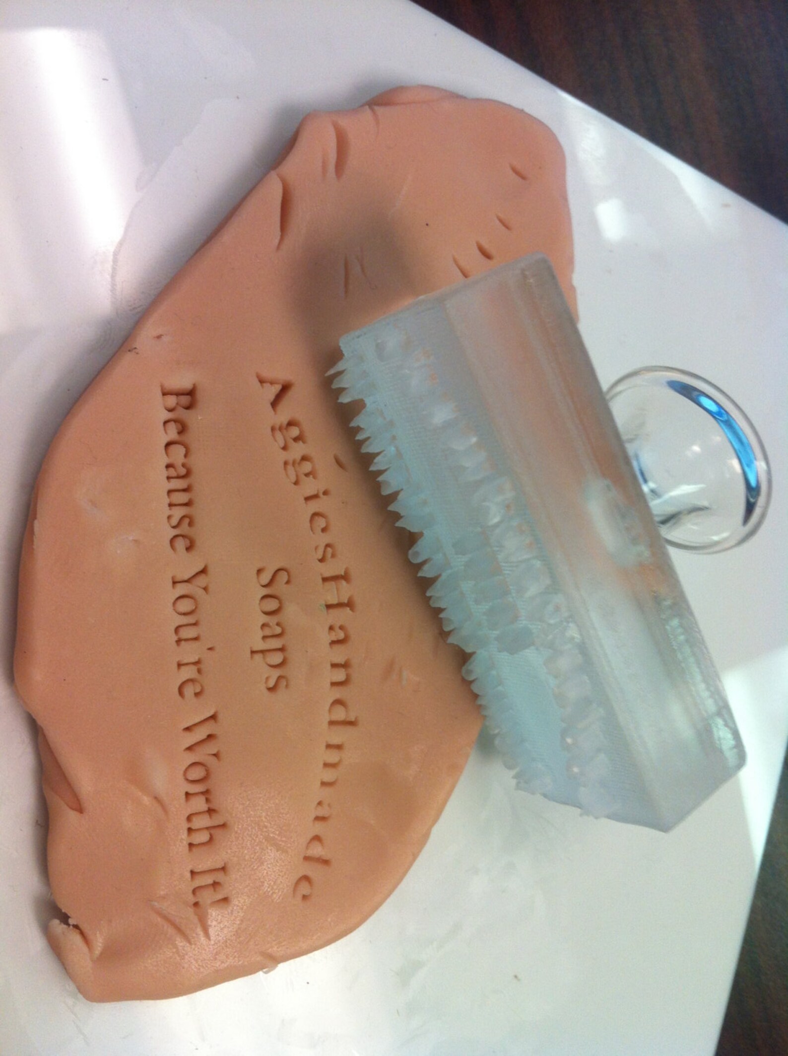 Soap Stamp Candle Stamp Custom Hard Press Acrylic Embossing Etsy