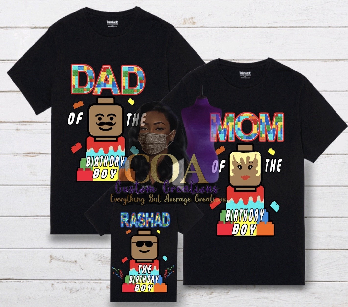 Legos family shirt España