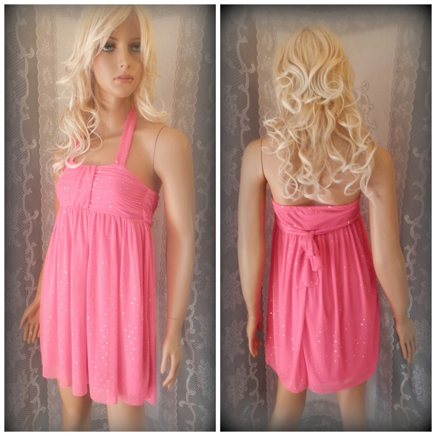 hot pink fancy dress