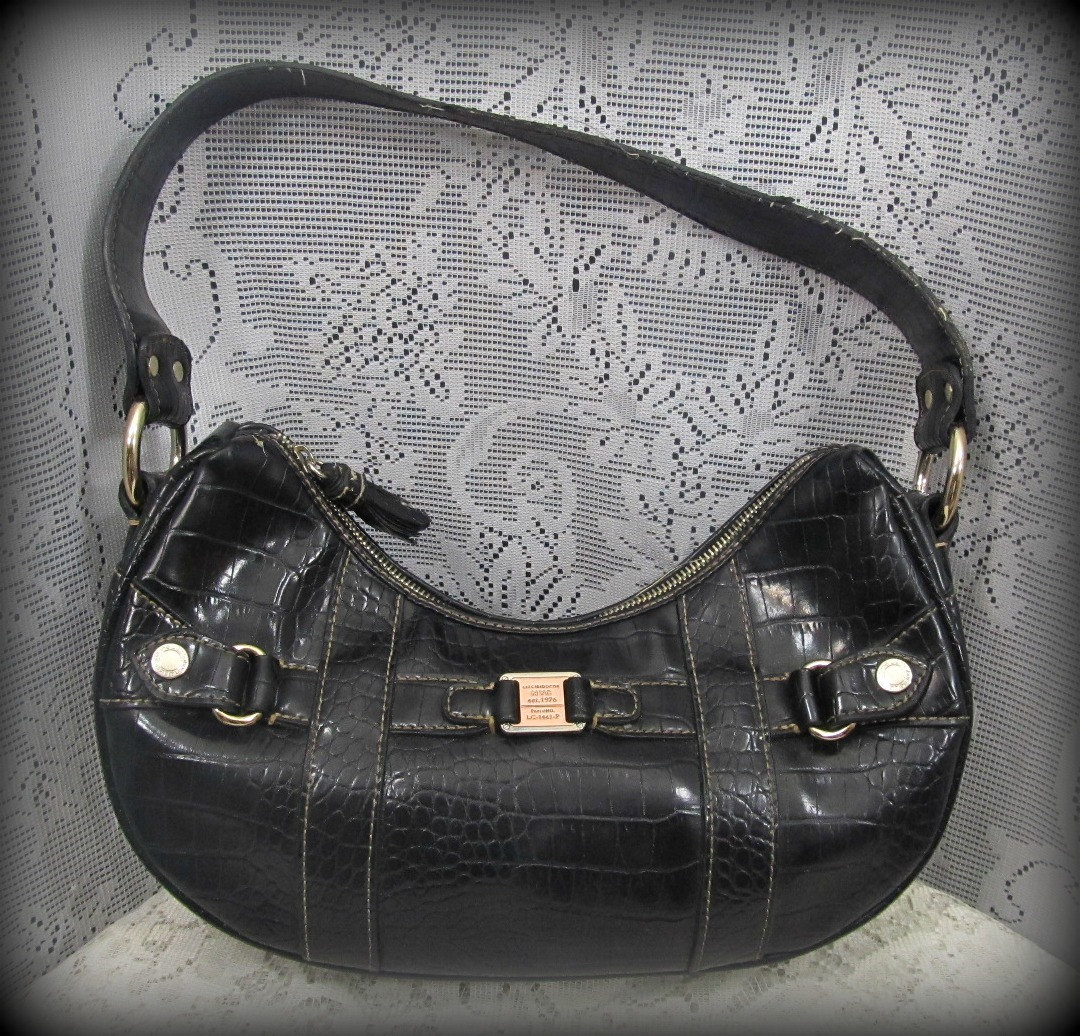 Liz Claiborne LC-1441-P Bag Chains Print shoulder handbag Small Purse