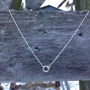 Circle necklace