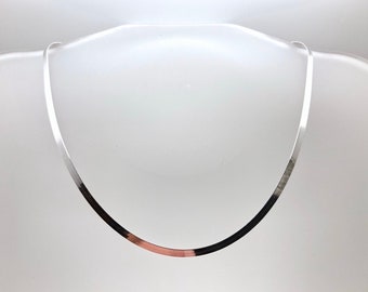 14mm Herringbone Chain Necklace - Sterling Silver 925, Italian Made, 18-30 Inch