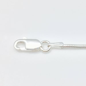 16 Inch Silber Schlangenkette mit 2 Inch Verlängerung // 925 Sterling Silber // 16 Plus 2 Sterling Silber Schlangenkette // 1mm Schlangenkette