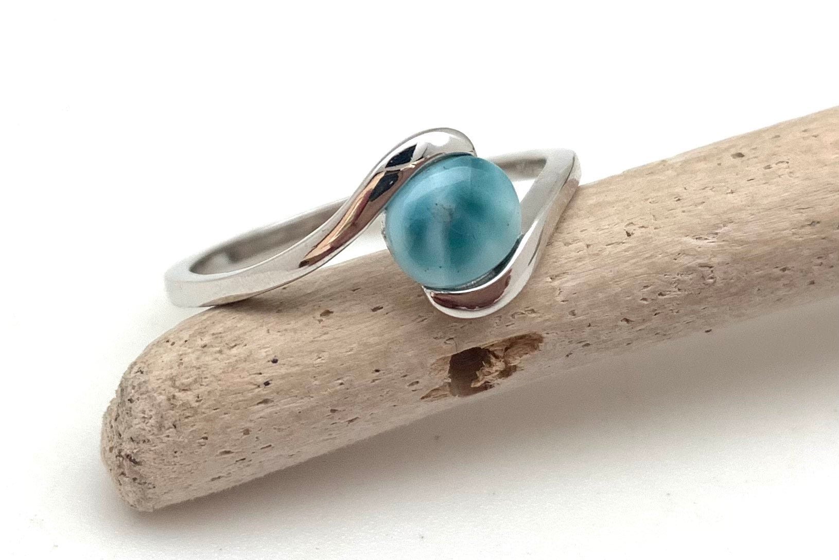 Wave Vine Wrap Knot Infinity Ring - .925 Sterling Silver Band With White CZ, Sizes 5-10