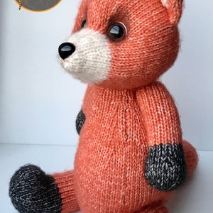 Fox Knitting Pattern PDF Knitting Pattern Instant download Pattern only image 4