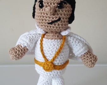 Elvis Presley (The King) Crochet Doll Pattern - Amigurumi PDF instant download