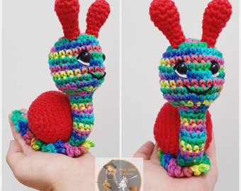 SWC Small Snail Crochet Pattern - PDF Instant Download - Amigurumi crochet pattern