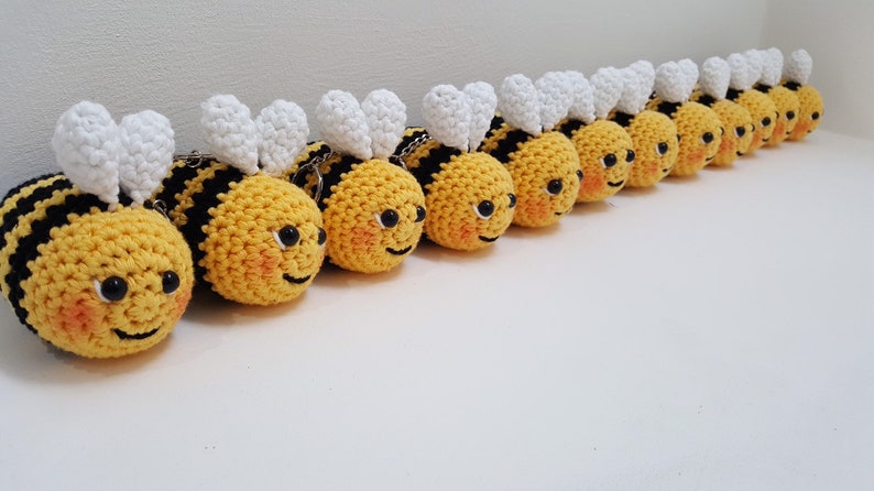 Mini Bee SWC Minis Collection Amigurumi Crochet Pattern PDF Instant Download image 2