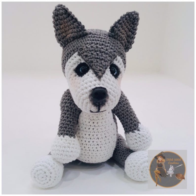 HUSKY Dog Crochet Pattern Amigurumi PDF Instant Download Etsy Canada