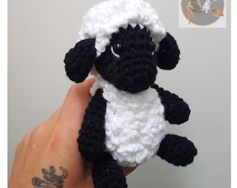 Skye The Mini Sheep - SWC Minis Farmyard Collection - Amigurumi Crochet Pattern - PDF Instant Download