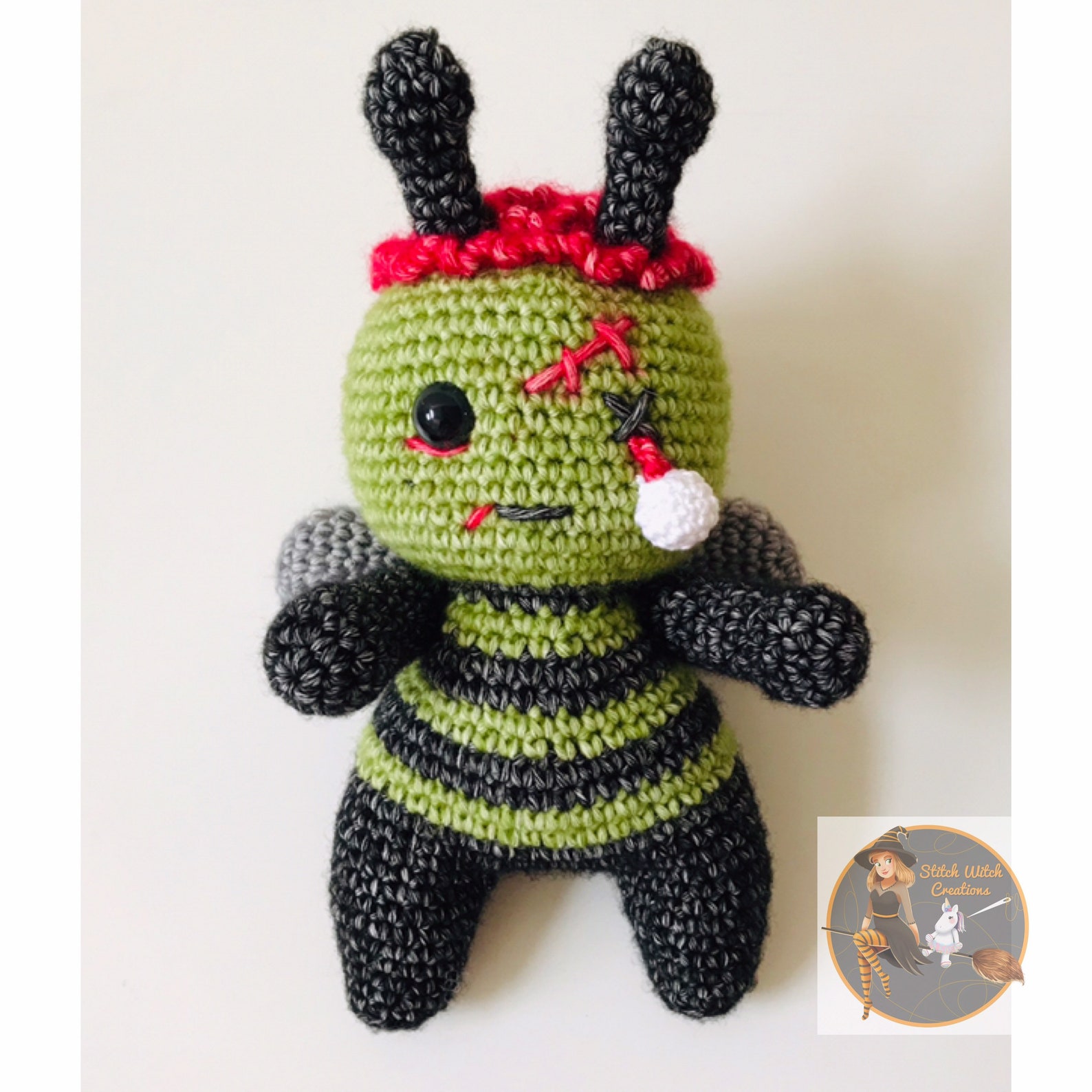 ZOMBEE Crochet Pattern SWC Zombee PDF Crochet Pattern Etsy