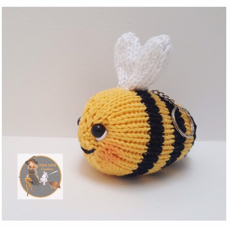 SWC Mini and Baby Bee Knitting Patterns 2 in 1 Instant Download PDF Knitting Pattern image 8