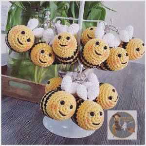 Mini Bee SWC Minis Collection Amigurumi Crochet Pattern PDF Instant Download image 3