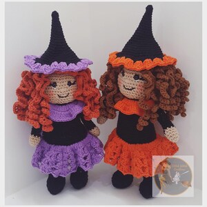 WINTER the WITCH Crochet Pattern PDF Instant Download Amigurumi crochet pattern Halloween Crochet image 3