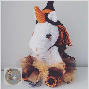 Lavender Unicorn Crochet Pattern ONLY not a finished product Amigurumi PDF instant download image 10