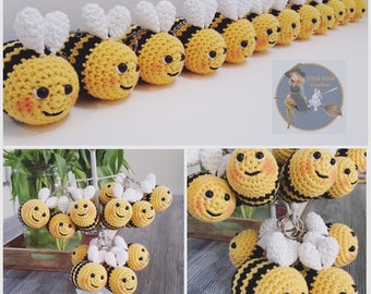 Mini Bee - SWC Minis Collection - Amigurumi Crochet Pattern - PDF Instant Download