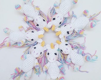 SWC Mini - Lavender Unicorn Crochet Pattern - SWC Minis Collection - Amigurumi PDF Instant Download (MIni Unicorn Only)