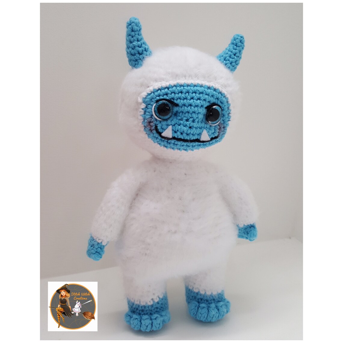 SWC Yeti / Abominable Snowman Crochet Pattern Only Amigurumi Etsy UK