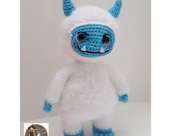 SWC Yeti / Abominable Snowman Crochet Pattern Only - Amigurumi Crochet Pattern - Pdf Instant Download -