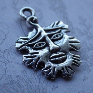 13 x Pagan Wiccan Charms Pendants, Witchy Bracelet Charms, Jewelry Making, Craft Supplies UK, Celtic Gothic Occult, Casting Tarot Witchcraft image 6