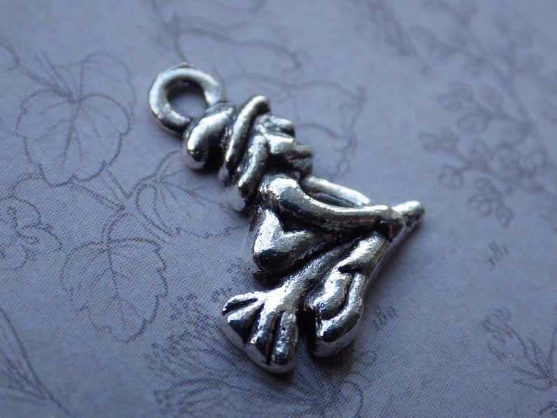 13 x Pagan Wiccan Charms Pendants, Witchy Bracelet Charms, Jewelry Making, Craft Supplies UK, Celtic Gothic Occult, Casting Tarot Witchcraft image 8