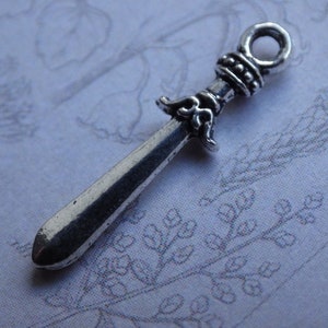13 x Pagan Wiccan Charms Pendants, Witchy Bracelet Charms, Jewelry Making, Craft Supplies UK, Celtic Gothic Occult, Casting Tarot Witchcraft image 9
