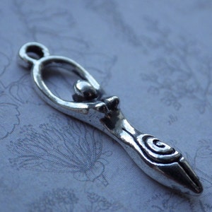 13 x Pagan Wiccan Charms Pendants, Witchy Bracelet Charms, Jewelry Making, Craft Supplies UK, Celtic Gothic Occult, Casting Tarot Witchcraft image 2