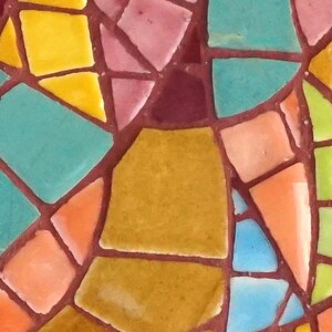 Colorful mosaic wall hook image 3