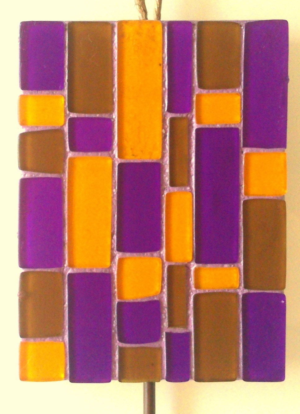 Mosaic Wall Hanging Hook With Acrylic Glass Mosaic Tiles. Etsy