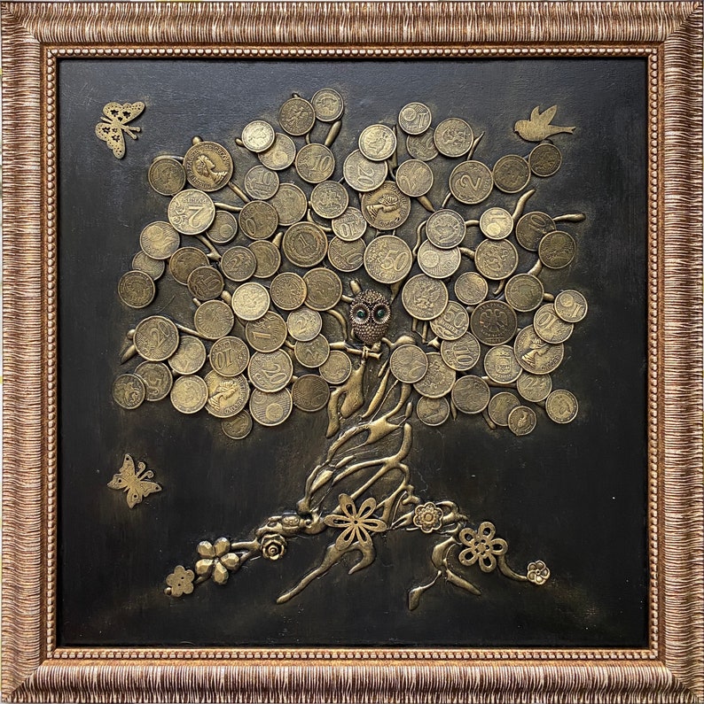 Lucky Charm money Tree HANDMADE Etsy Canada