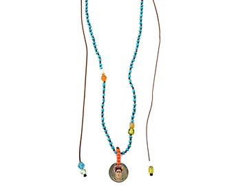 Frida pendant necklace