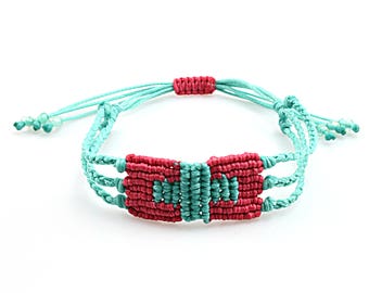 Macrame bracelet, Crochet bracelet, Woven bracelet, Macrame jewelry, Crochet jewelry, Woven jewelry, Gift for women, Boho bracelet, Bohemian