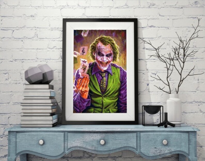 Joker Cross Stitch Pattern PDF Files.