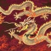 Chinese red dragon. Cross Stitch Pattern. PDF Files.