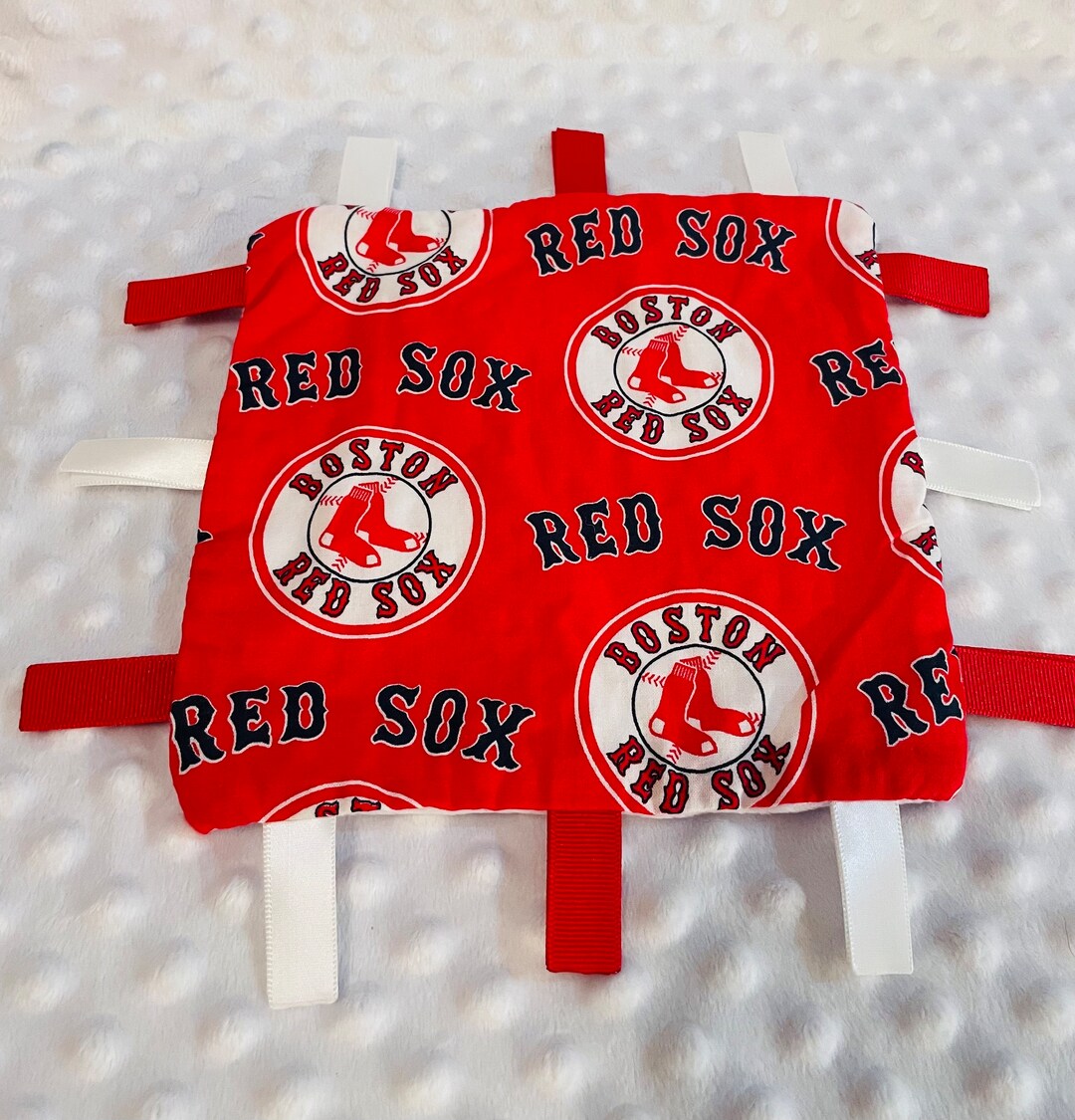 Boston Red Sox Sensory Blanket / Red Sox Baby / Boston Red Sox Etsy