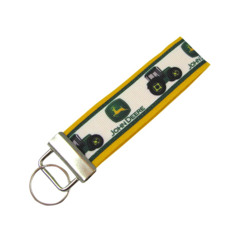 Personalized Key Chain / Key Fob Made With John Deere on Etsy