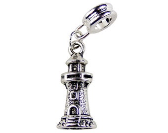 Charm de faro para pulsera o collar