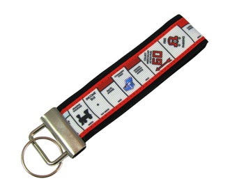 Monopoly Key Chain / Key Fob Personalized With Optional Initials