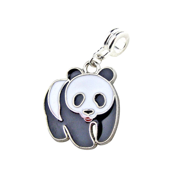 Panda Bear Charm for Bracelet or Necklace