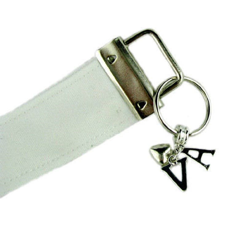 Personalized Key Chain Key Fob Fun Kitty Cat Kittens With Optional Initials