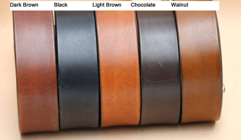 Personalized Handmade Custom Guitar Strap Can be Personalized Veg Tanned Leather, Choice of Colours and designs, Free Personalization image 6