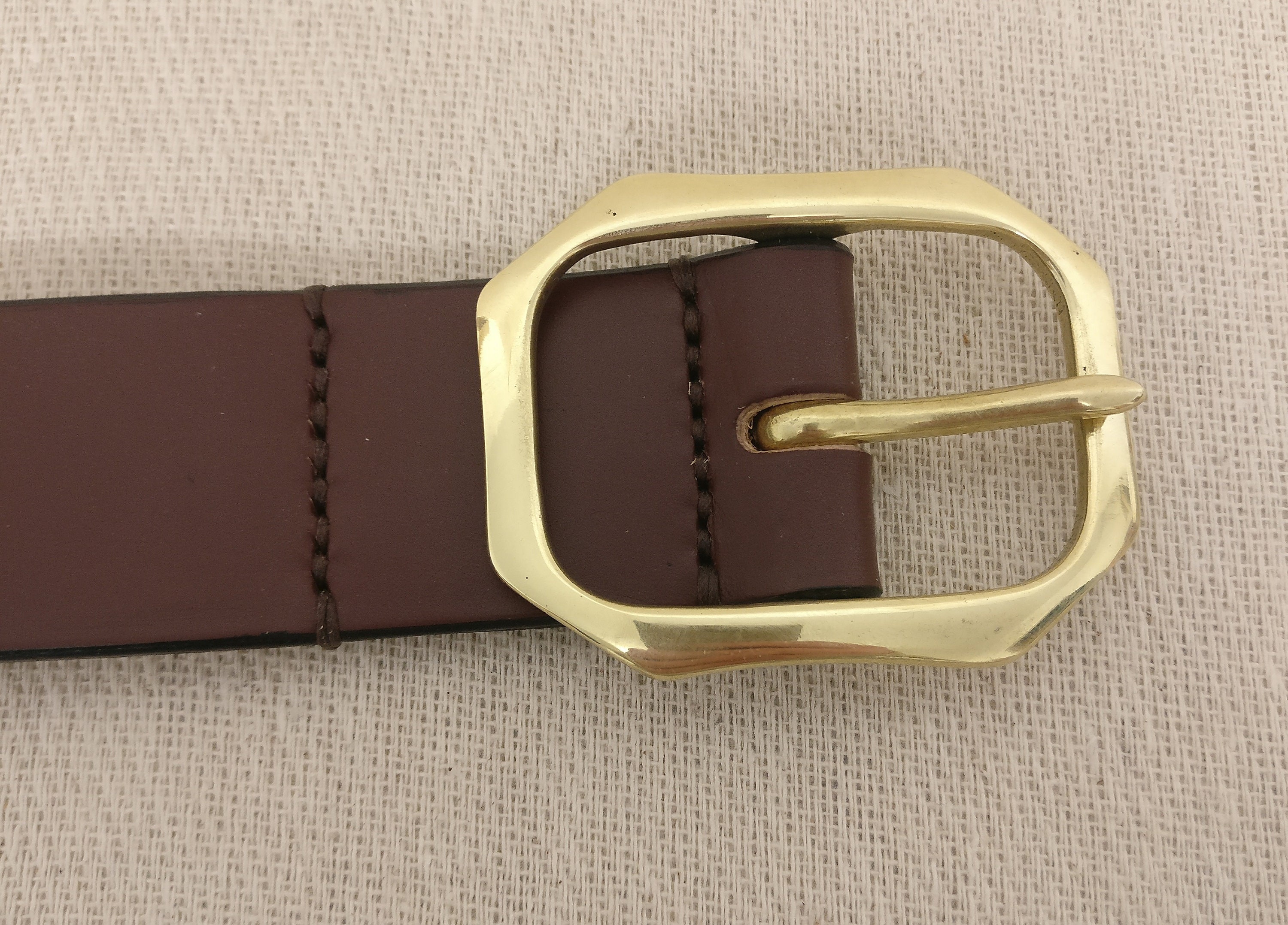 Handmade Sedgwick English Bridle Leather Belt - Hand 