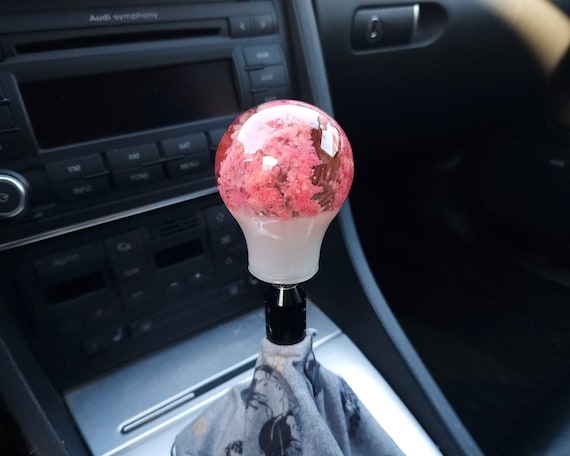 Buy CUSTOM Resin Shift Knob Various Size shape Options Flowers And