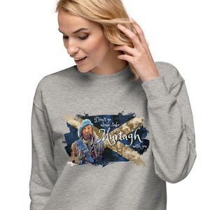 Murtagh von Outlander Unisex Premium Sweatshirt - Outlander Apparel - Lallybroch - Fraser&#39;s Ridge - Draughtlander - Jamie Fraser